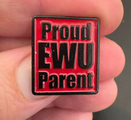 Proud Eastern Washington University Parent EWU Pin