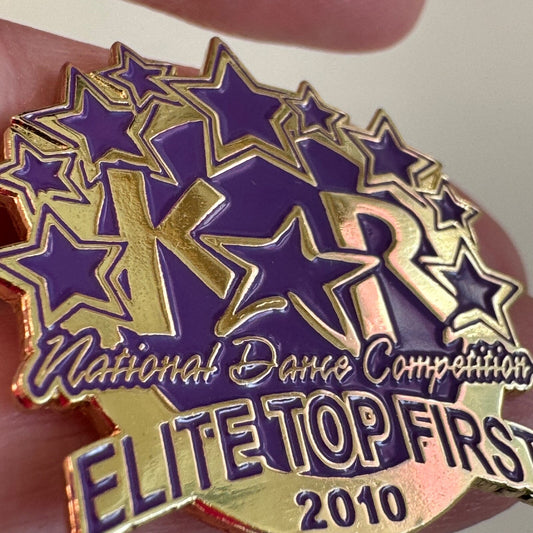 Kids Artistic Revue National Dance Competition Elite Top First 2010 KAR Pin