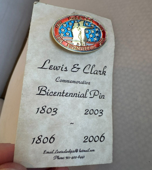 Lewis and Clark Bicentennial Souvenir Lapel Pin