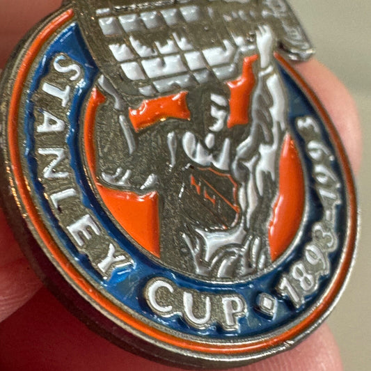 100th Anniversary of Stanley Cup Lapel Pin 1893-1993