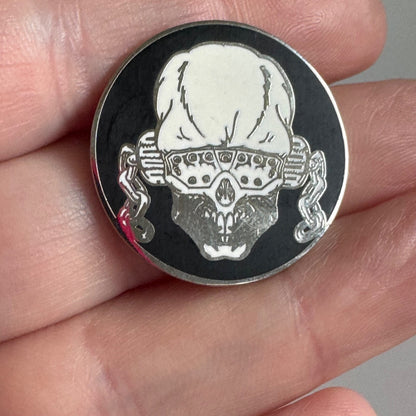 Megadeth Rattlehead Skull Logo Lapel Pin