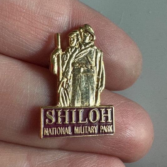 Vintage Shiloh National Military Park Lapel Pin Tennessee