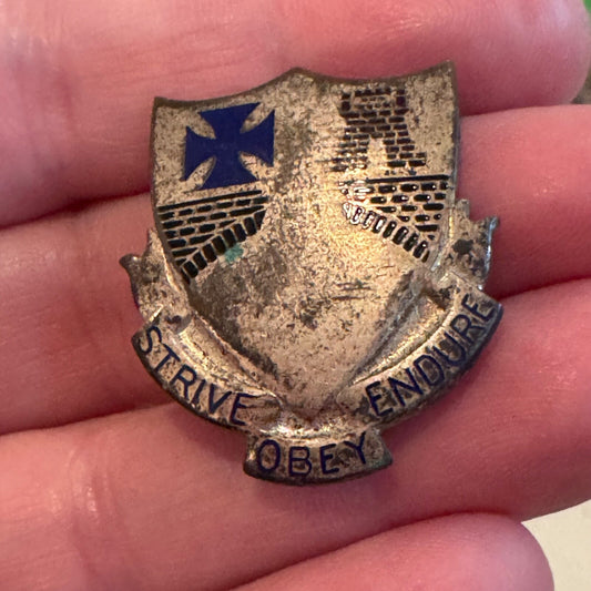 112th INFANTRY REGIMENT DI DUI Pin Strive Obey Endure