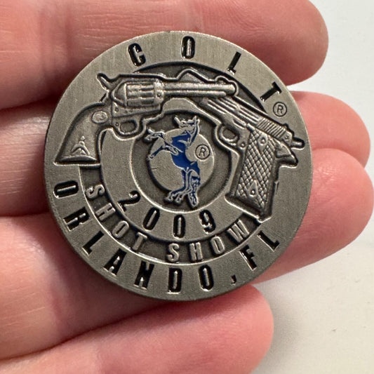 2009 Colt Shot Show Orlando Florida Lapel Pin 