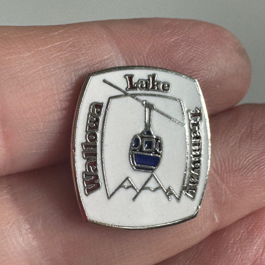 Vintage Wallowa Lake Tramway Lapel Pin Gondola Oregon