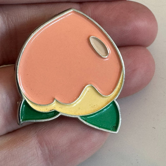 Nintendo Animal Crossing Peach Lapel Pin 2021