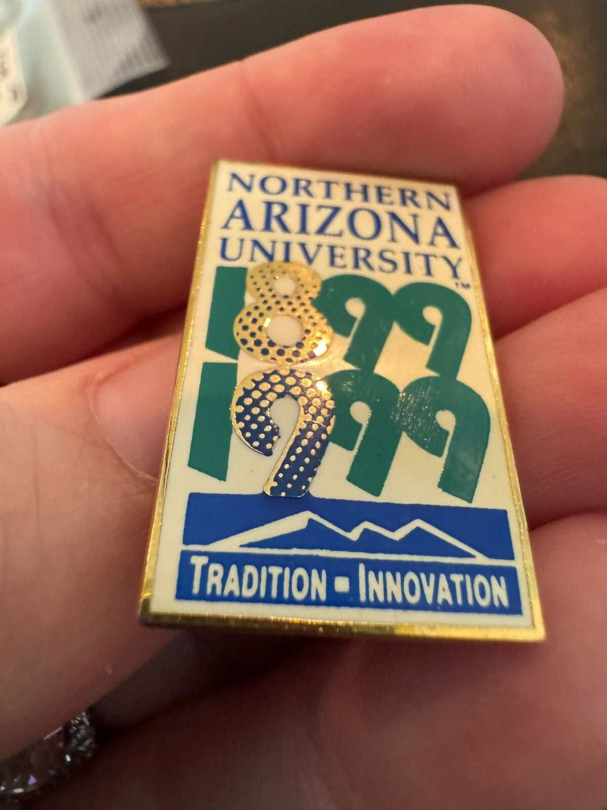 Northern Arizona University Centennial 1999 Lapel Pin NAU