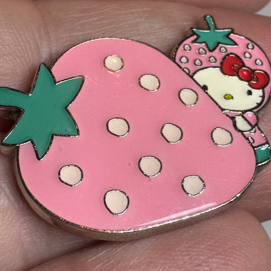 2021 Sanrio Hello Kitty Strawberry Lapel Pin Loungefly