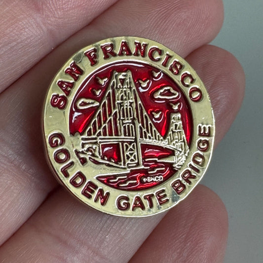 San Francisco Golden Gate Bridge Lapel Pin – California, USA