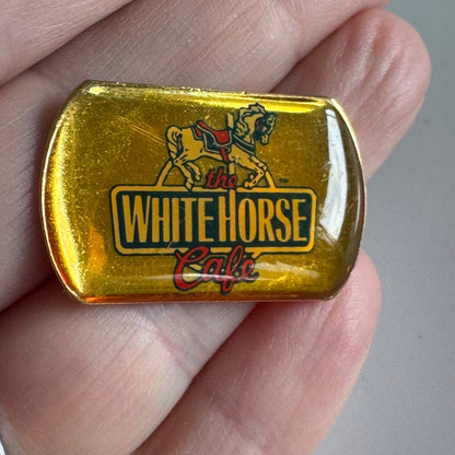 White Horse Cafe Souvenir Tourist Lapel Pin Knoxville Tennessee