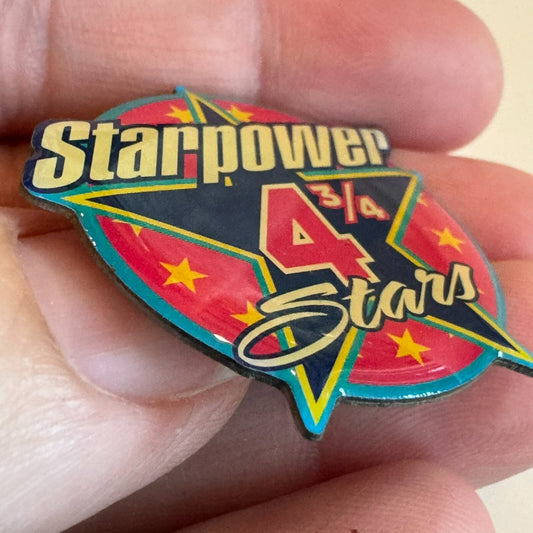 Starpower 4 3/4 Stars Dance Convention Lapel Pin