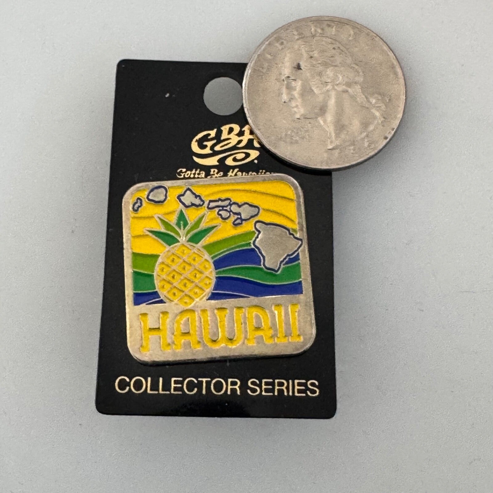 Hawaii Pineapple Souvenir Lapel Pin - Gotta Be Hawaiian 