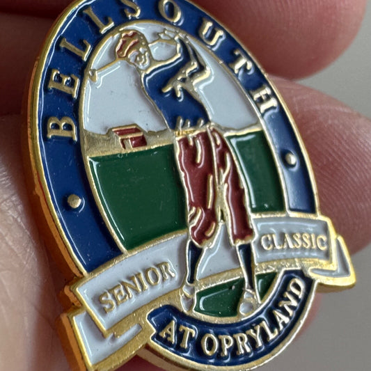 Vintage BellSouth Senior Classic at Opryland Enamel Lapel Pin Golf PGA