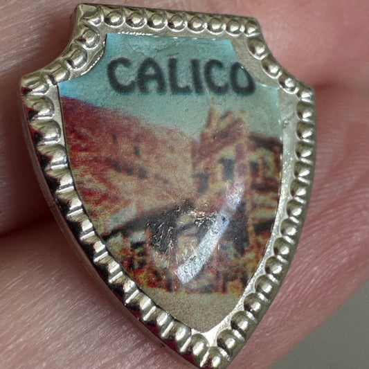 Vintage Calico Ghost Town Lapel Pin – California, USA