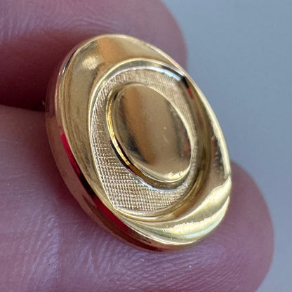 Vintage CBS Logo Gold Tone Lapel Pin Tie Tack