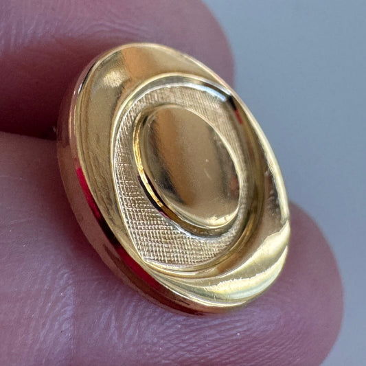 Vintage CBS Logo Gold Tone Lapel Pin Tie Tack
