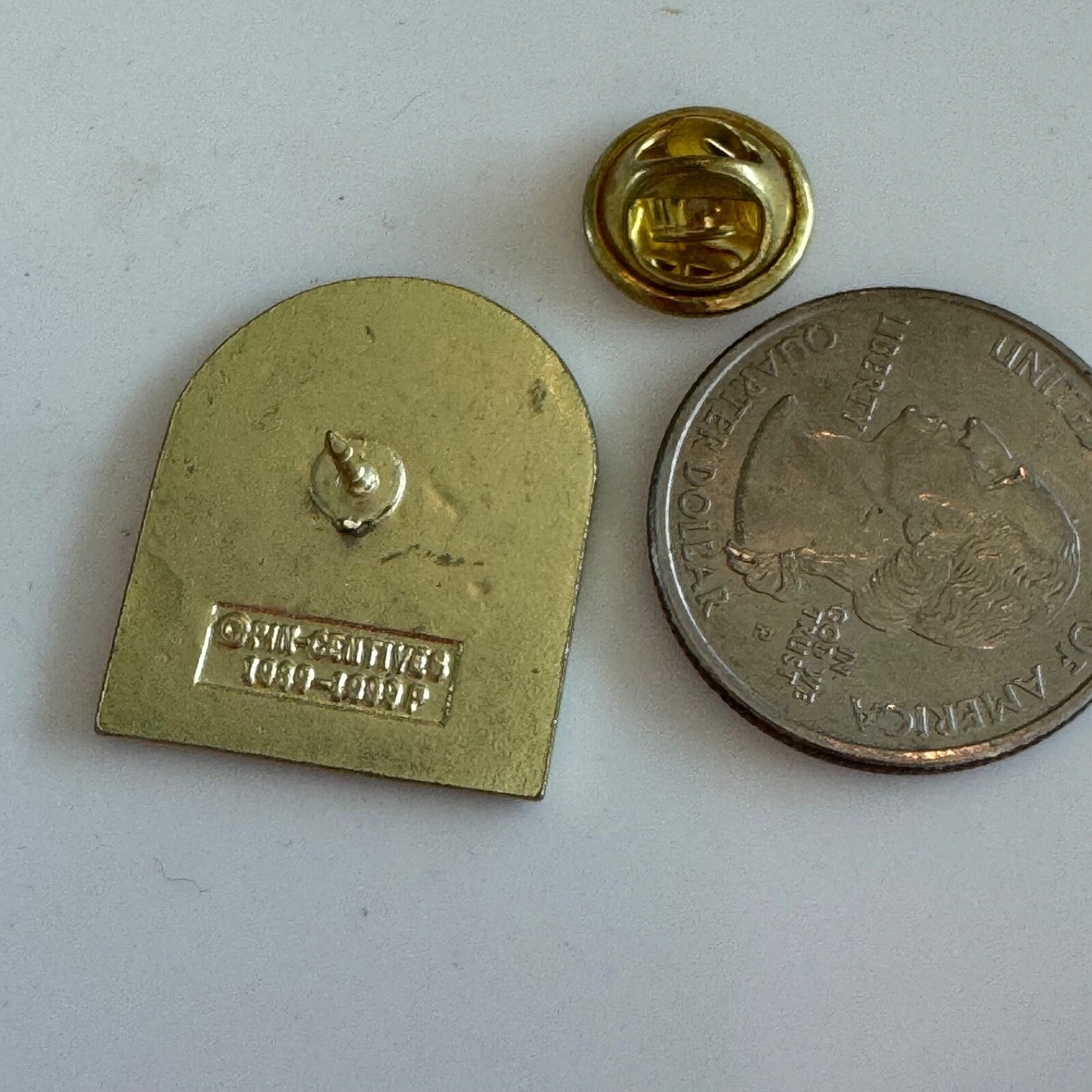 Vintage I Love Being Your Librarian Lapel Pin Library Heart School