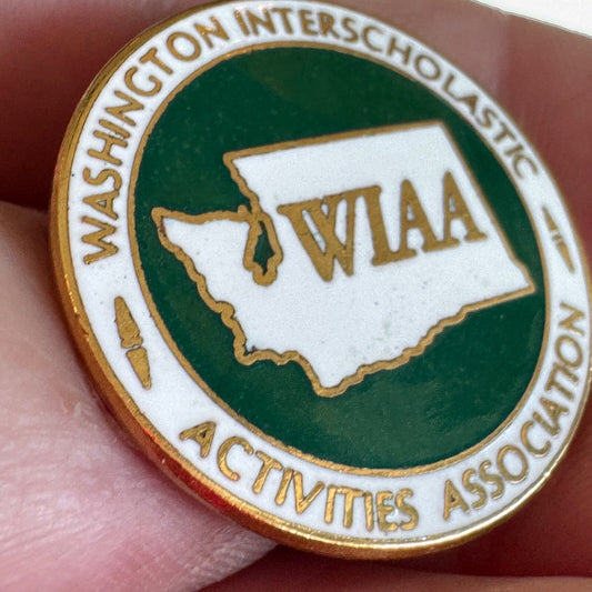 Vintage Washington Interscholastic Activities Association WIAA Lapel Pin