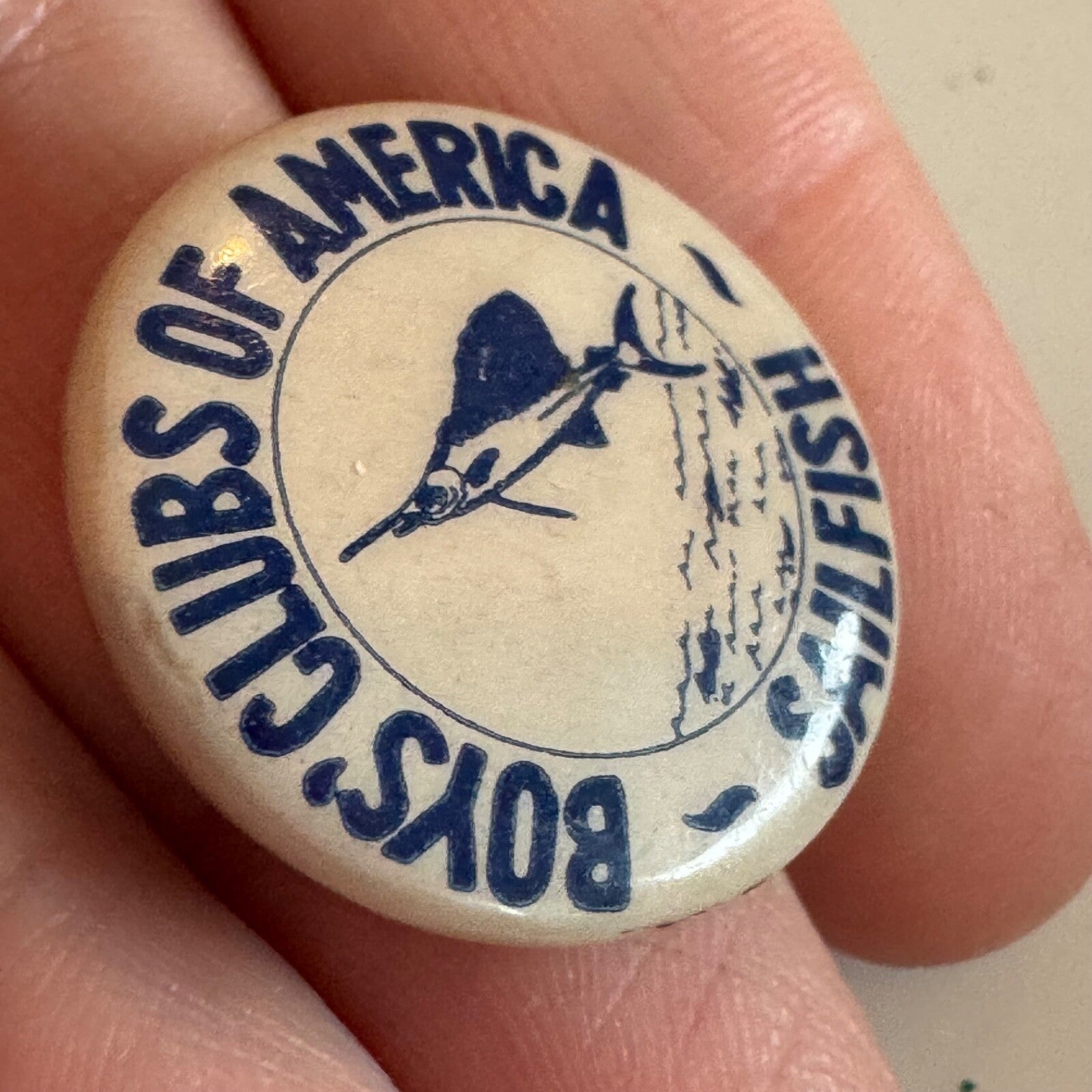 Lot of Boys Clubs of America Swimming Levels Goldfish Tadpole Sailfish Pins