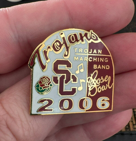 University of Southern California 2006 Rose Bowl Marching Band Pin USC