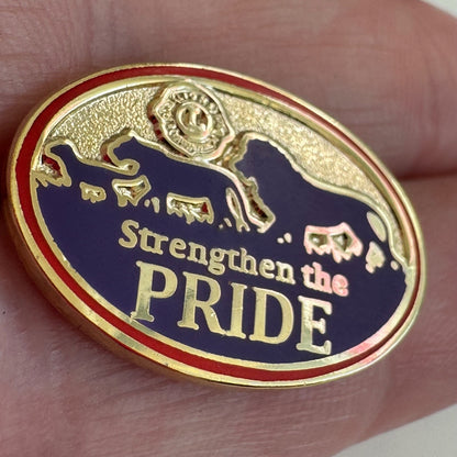 Lions Strengthen the Pride Lapel Pin