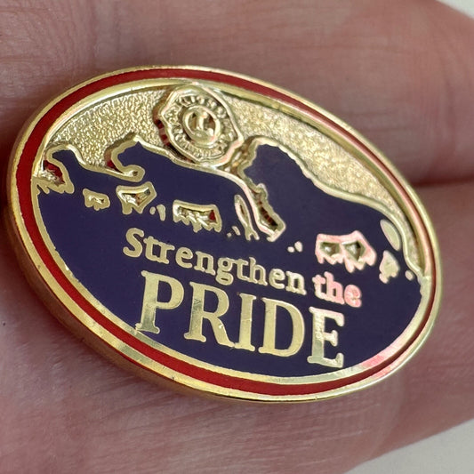 Lions Strengthen the Pride Lapel Pin