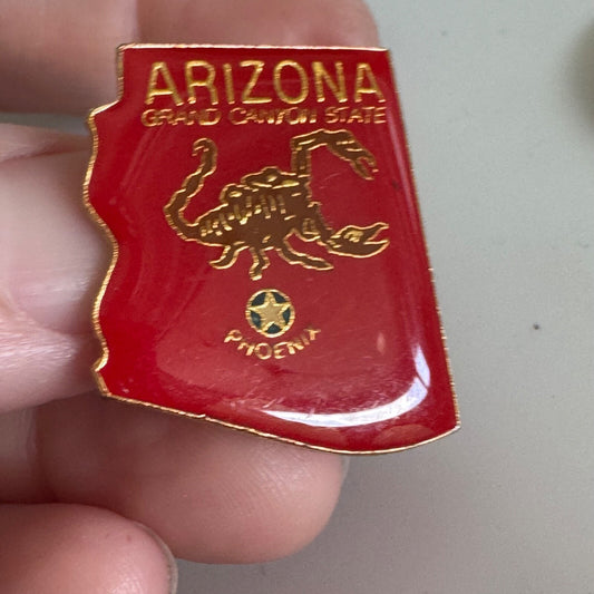 Arizona Grand Canyon State Scorpion Lapel Pin – USA