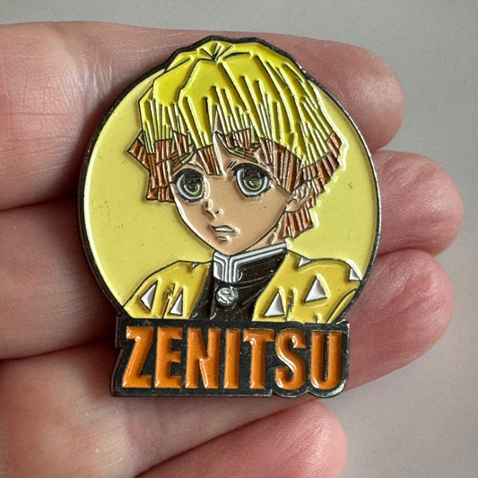 Demon Slayer Zenitsu Lapel Pin Anime
