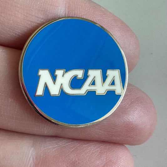 Vintage NCAA Logo Lapel Pin NATIONAL COLLEGIATE ATHLETIC ASSOCIATION