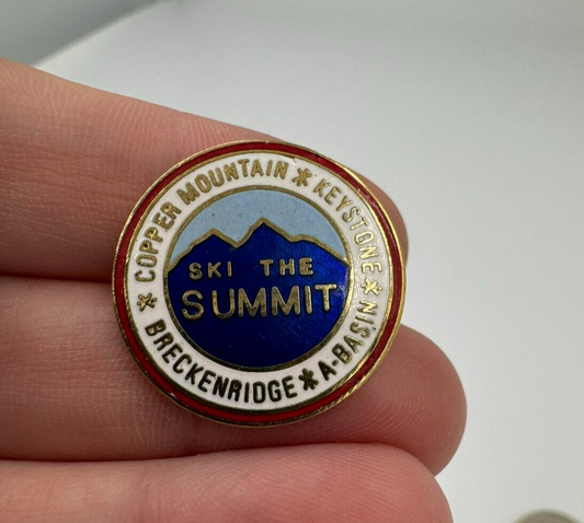 Breckenridge, Copper Mountain, Arapahoe Basin, Keystone - Ski The Summit - Pin