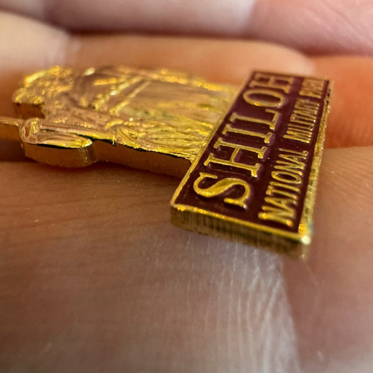 Vintage Shiloh National Military Park Souvenir Lapel Pin