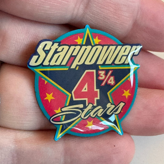 Starpower 4 3/4 Stars Dance Convention Lapel Pin