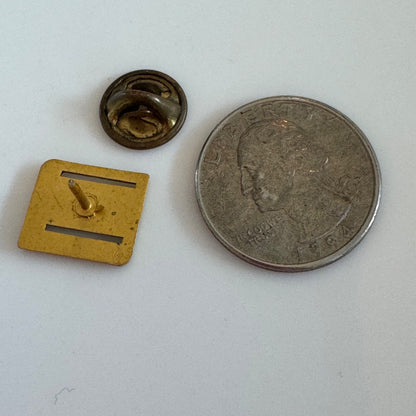 Vintage Twin Cities PBS KTCA-TV Action Auction 2 Lapel Pin KTCA
