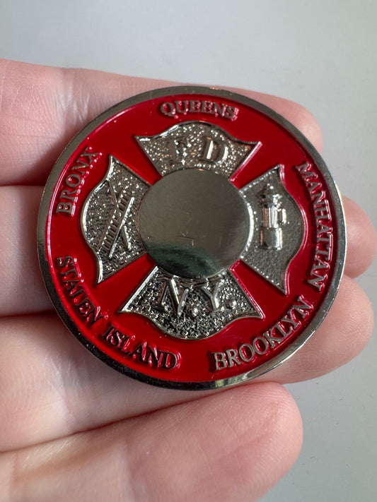 New York City Fired Department Challenge Coin 5 Boroughs FDNY