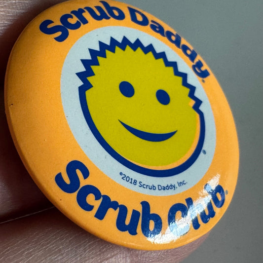 Scrub Daddy Scrub Club Lapel Pin 