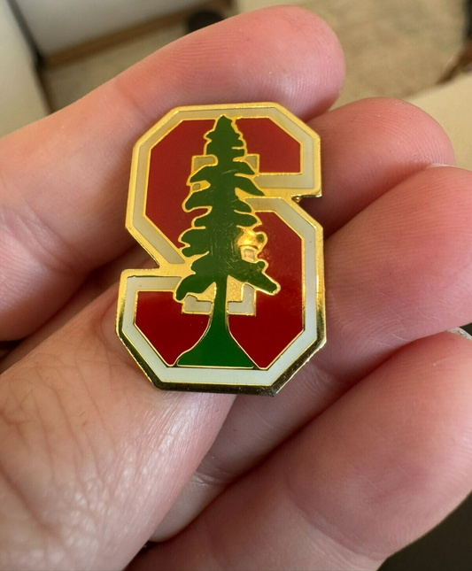 Stanford University Cardinal Logo Lapel Pin
