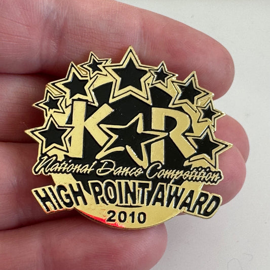 Kids Artistic Revue National Dance Competition High Point Award 2010 KAR Pin