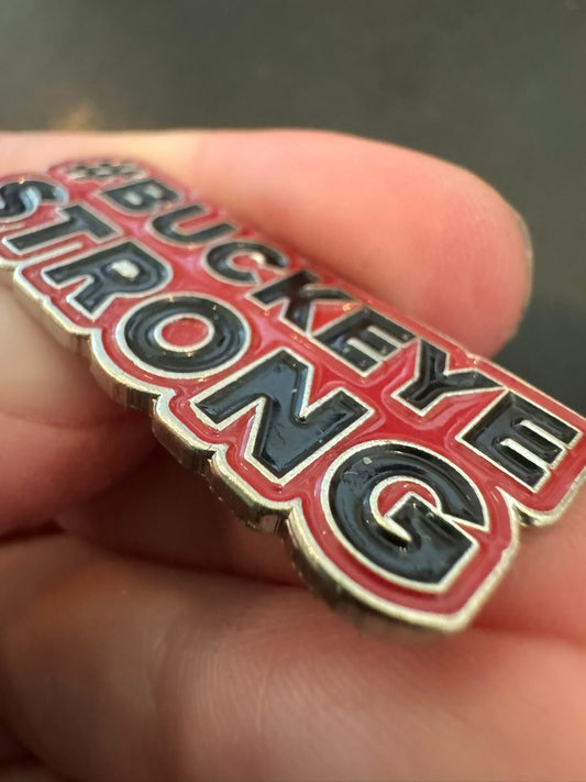 #BuckeyeStrong Lapel Pin The Ohio State University OSU Ohio State University