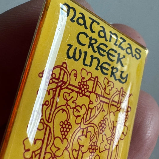 Vintage Matanzas Creek Winery Lapel Pin 