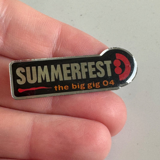 Prince Summerfest The Big Gig 2004 Blink-182 Festival Concert Pin Milwaukee