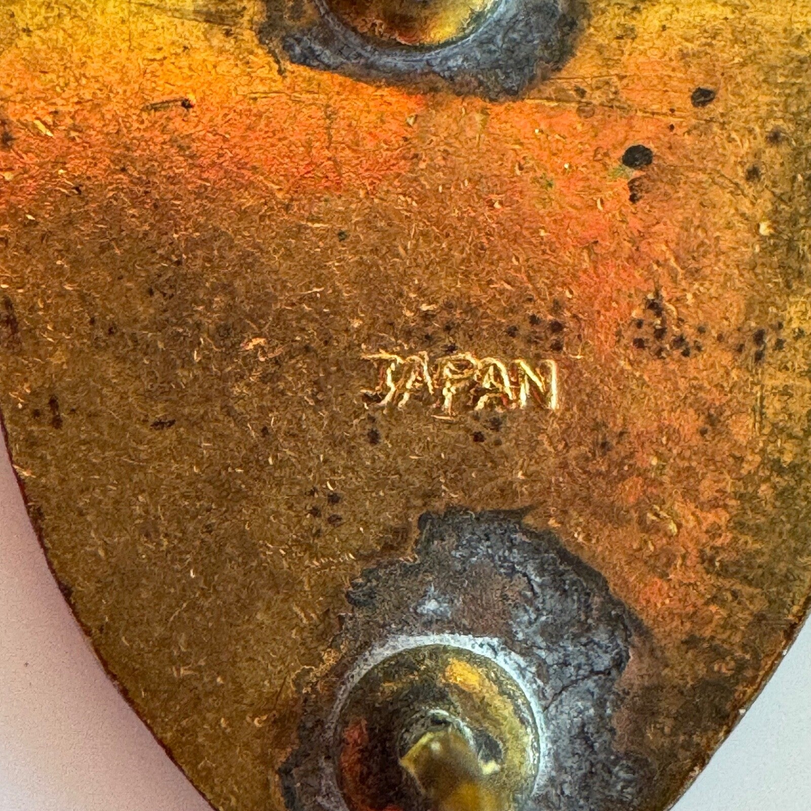 Vtg Japan Made 17th Field Artillery U.S. Army DUI Pin