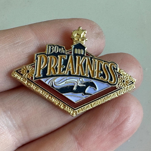 Vintage 130th Preakness Pimlico Baltimore 2005 Lapel Pin 