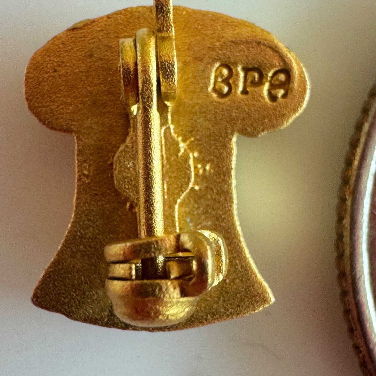 Vintage Alpha Omicron Pi Pledge Pin New Member 
