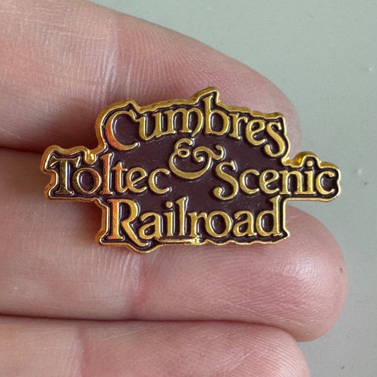 Vintage Cumbres Toltec & Scenic Railroad Lapel Pin