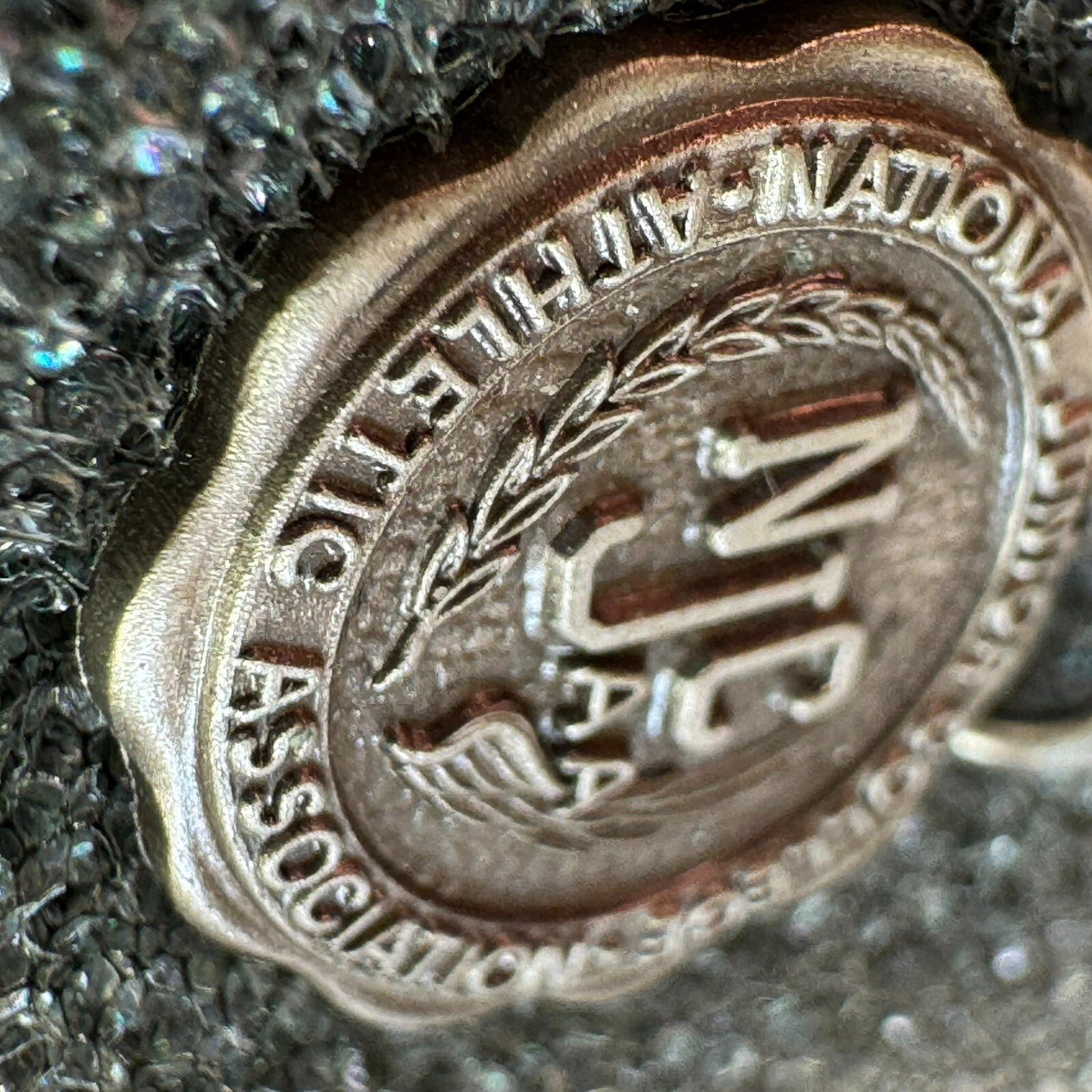 NJCAA National Junior College Athletic Association Charm Pendant Medal 1988