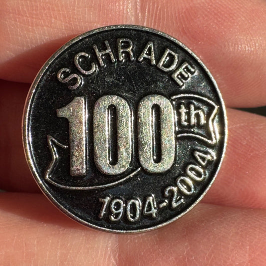 Vintage Shrade Pocket Knives 100th Anniversary 2004 Enamel Lapel Pin