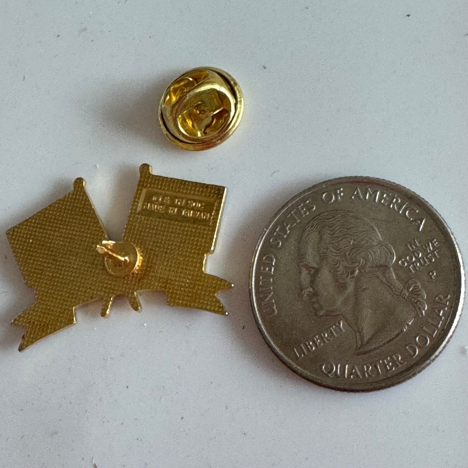 Vintage 1990 Seattle Goodwill Games USA Germany Flags Enamel Pin Friendship Nice