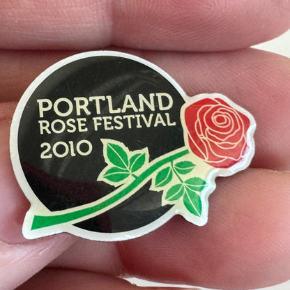 2010 Portland Rose Festival Lapel Pin Oregaon