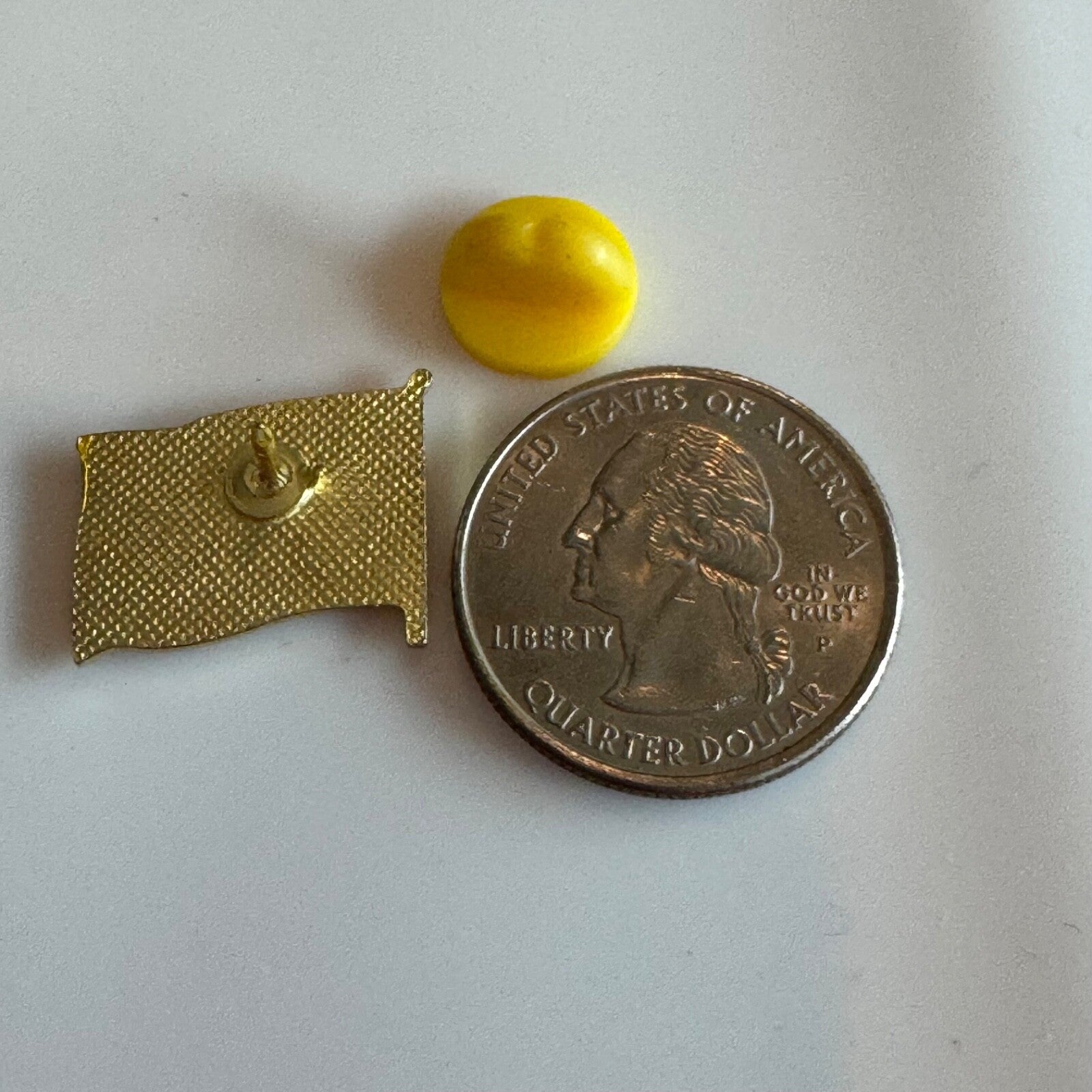 Vintage New Jersey State Flag Pin Souvenir Tourist