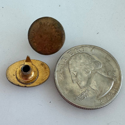 Antique Fuller Brush Company Screwback Lapel Pin 1920s 1930s